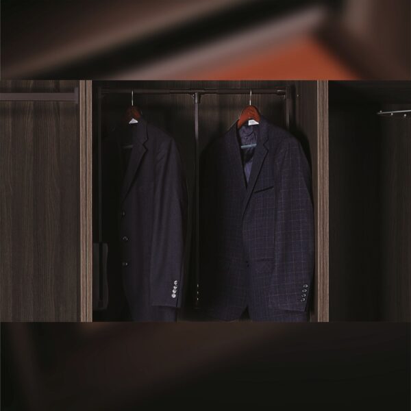 Soho Lift Two Way Soft Close (Cloth Pull Down Mechanism) Mocha Finish