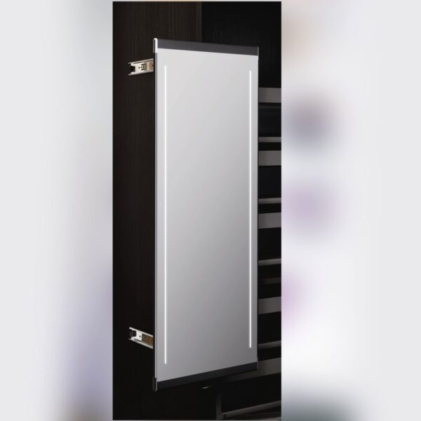 Sliding Mirror with Frame