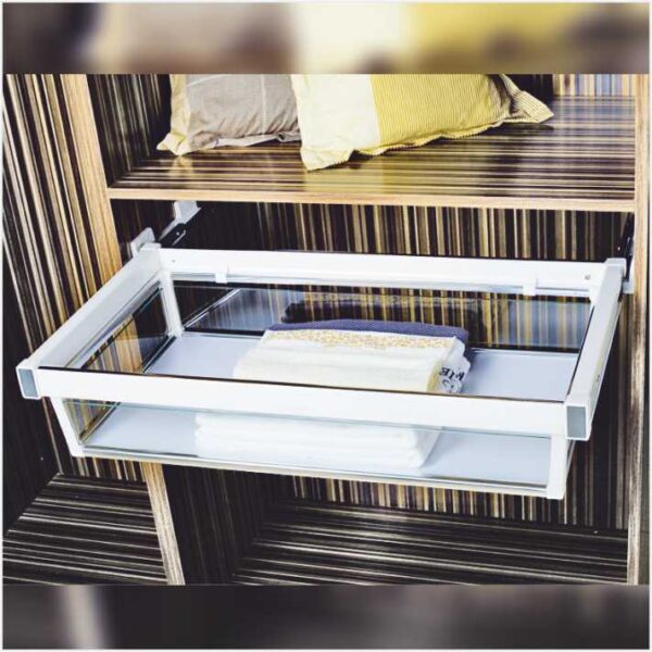 Klasse' ?X? Glass Silent Drawer Pull Out