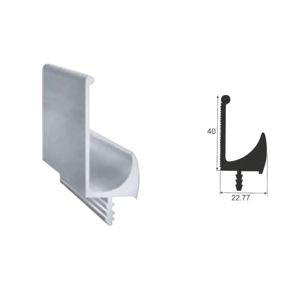 J Profile (For Shutters)
