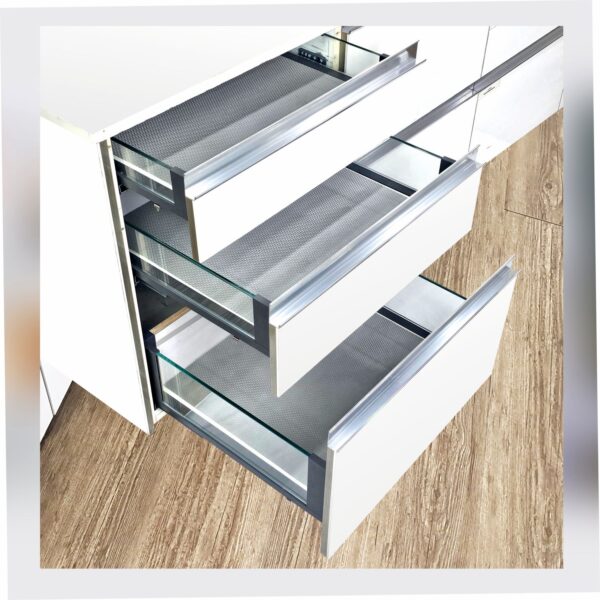 Slimo Glass DS 87, 120 & 200 mm | Loading Capacity 40 Kg