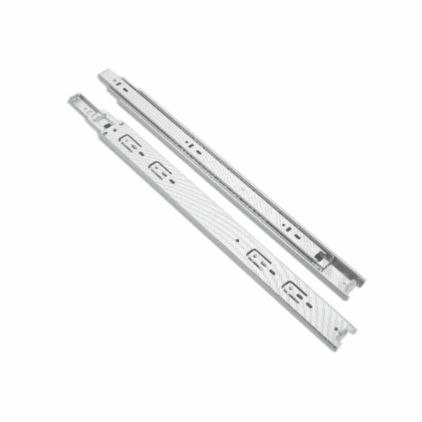 Full Extension Telescopic Slides Regular (35kgs), Zinc Plated, Anti Rust Coating