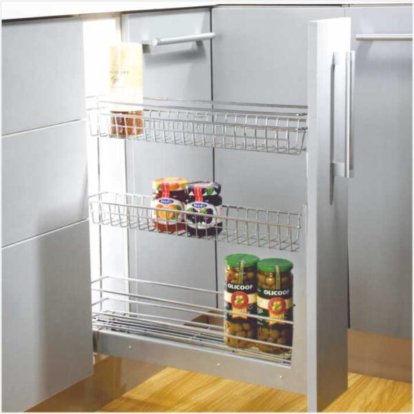 2 & 3 Shelves Premium Bottle Pull Out 150 mm