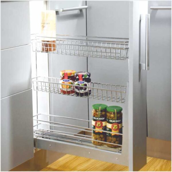 2 & 3 Shelves Premium Bottle Pull Out 200 & 250mm