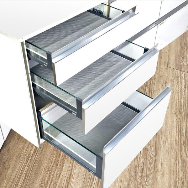 Slimo Glass DS 87, 120 & 200 mm | Loading Capacity 40 Kg