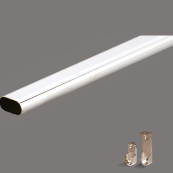 Oval Rod, Chrome