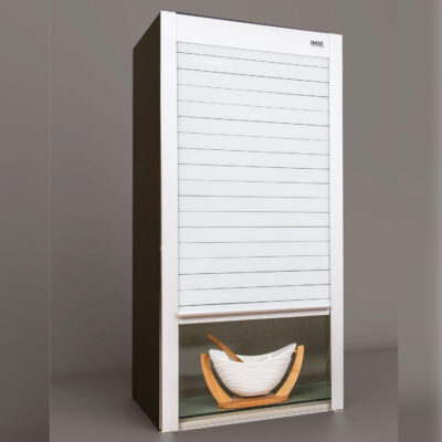 Straight Rolling Shutter ( White )