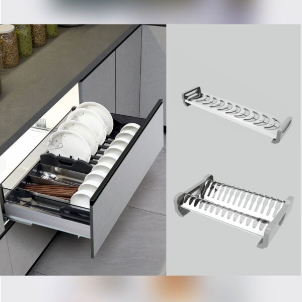 Plate Holder for Satin & Wooden Drawer