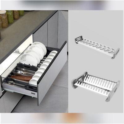 Plate Holder for Satin & Wooden Drawer