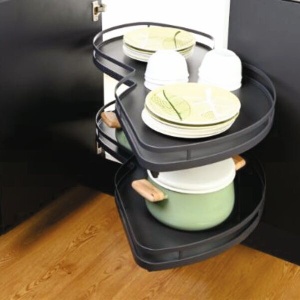 Graphite S-Carousel Unit ( Soft Closing )