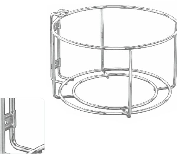Dustbin Holder Screw On