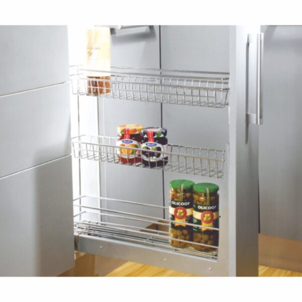 2 & 3 Shelves Premium Bottle Pull Out 200 & 250mm