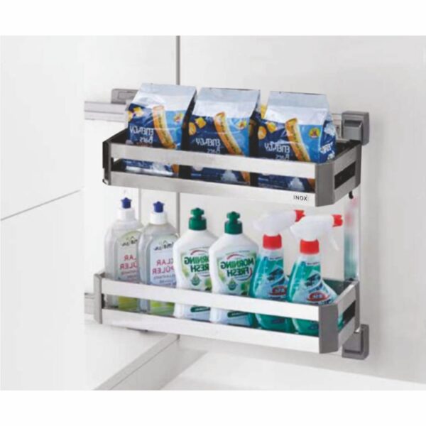 Satin Silent Detergent Rack Pull Out