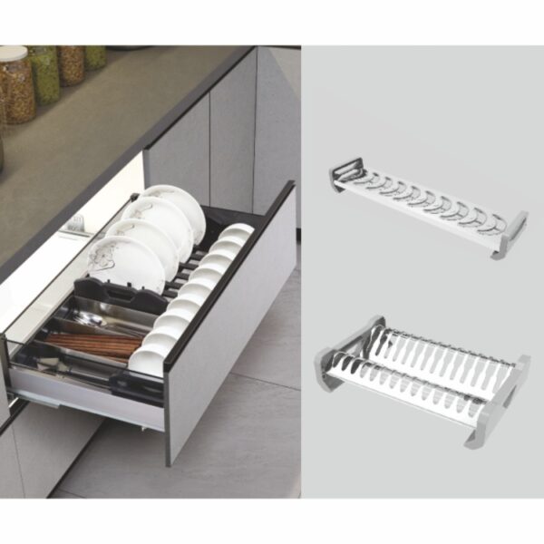 Plate Holder for Satin & Wooden Drawer