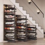Double the Space, Double the Style: INOX Decor’s Adjustable Shoe Rack Pull-Out Double Layer Baskets