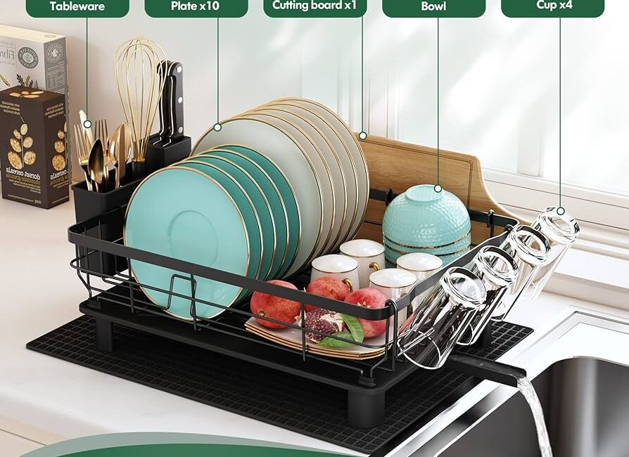 More than Drying: How the INOX Stainless Plate Rack with Drip Tray Brings Calm & Clarity to the Dish Zone